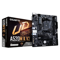 Gigabyte A520M K V2 AMD AM4 mATX Motherboard DDR4 M.2 PCIe Gen3 GbE LAN