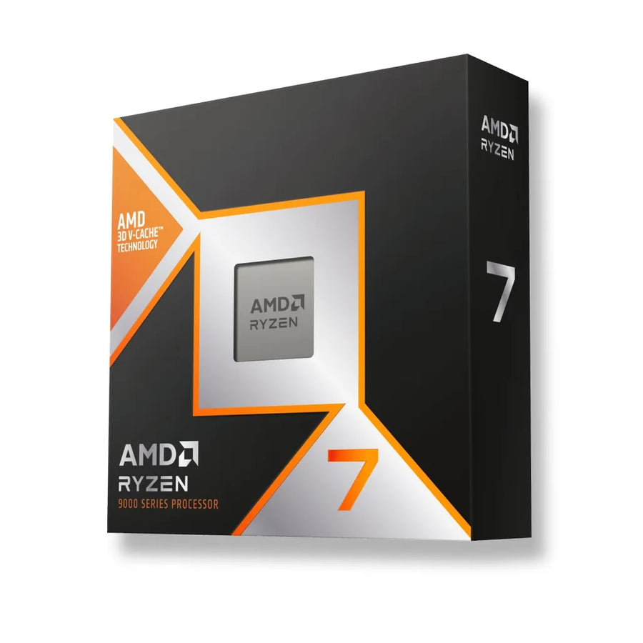 AMD Ryzen 7 9850X3D 8-Core AM5 Processor 4.7GHz Base 5.6GHz Boost 96MB 3D V-Cache 120W