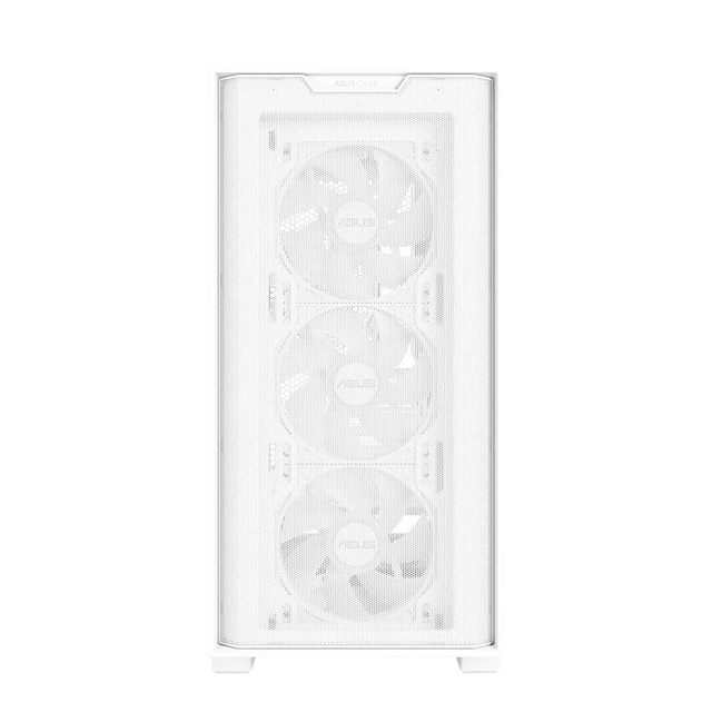 ASUS A21 Plus ARGB Micro-ATX Mini-ITX PC Case White Tempered Glass 4 ARGB Fans