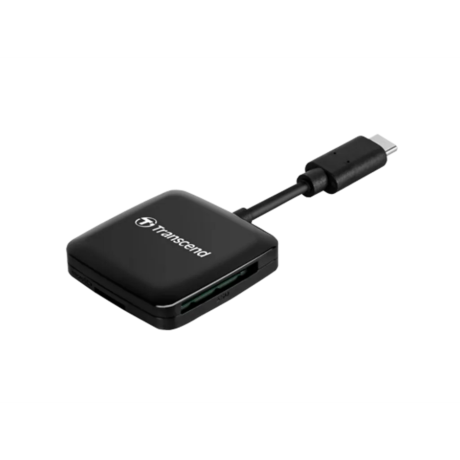 Transcend RDC3 USB-C Card Reader SD/MicroSDXC USB 3.2 Gen 1