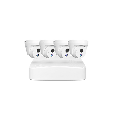 Tenda NVR Kit Dome 4 Channel PoE