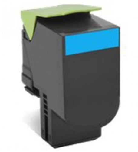 Lexmark 808Xce Cyan Cartridge