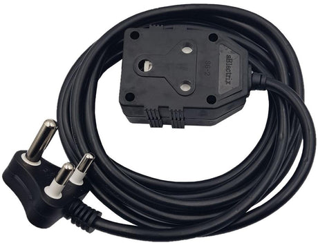 10M X 16A Extension Cord Black