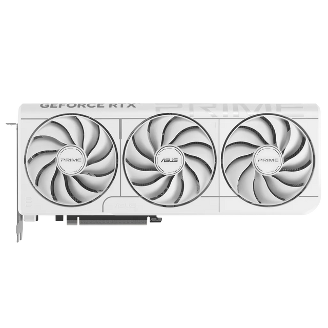 ASUS Prime GeForce RTX 5070 12GB GDDR7 Graphics Card OC Edition White 2.5-Slot Triple Fan PCIe 5.0