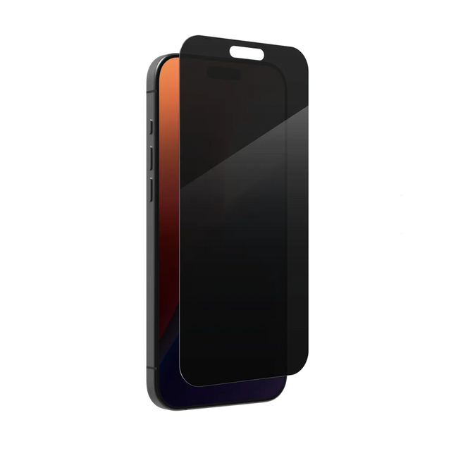 ZAGG InvisibleShield Glass Elite Privacy Screen Protector for iPhone 16 Pro Max