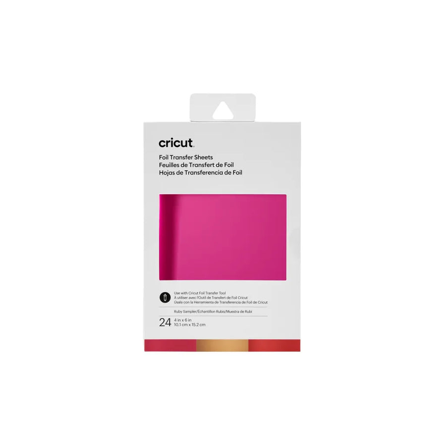 Cricut Transf Foil Sht 10X15 24SHT Rb