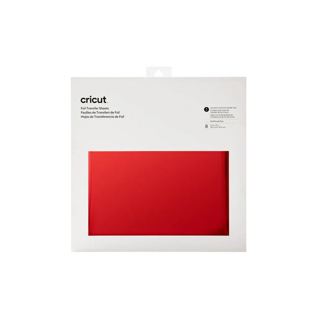 Cricut Transf Foil Sht 30X30 8SHT Rd
