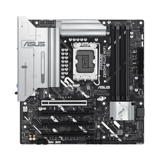 ASUS PRIME Z890M-PLUS WIFI Intel LGA1851 mATX Motherboard DDR5 WiFi 7 Bluetooth 5.4