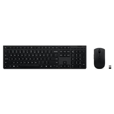 LENOVO Wireless Professional Rechargeable Combo, US English, AES Encryption