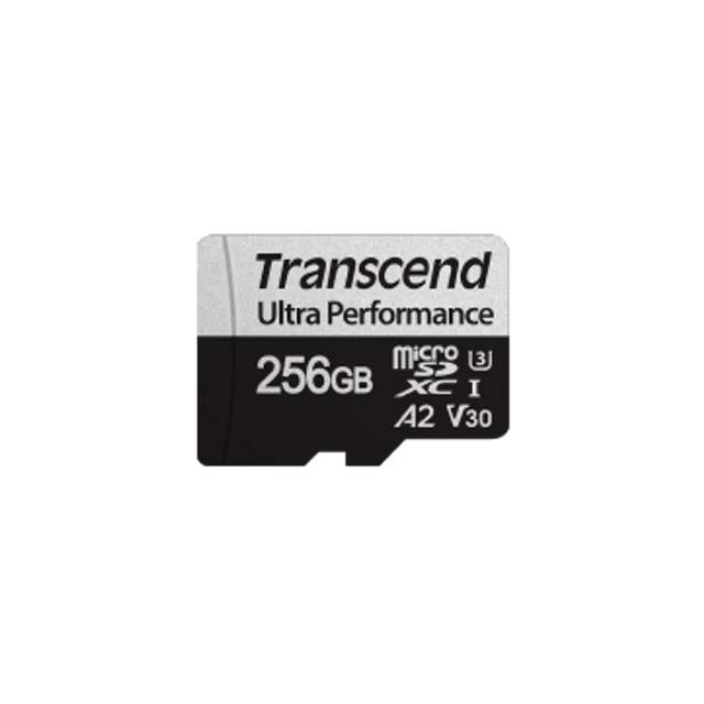 Transcend 340S 256GB microSDXC UHS-I U3 V30 A2 Memory Card