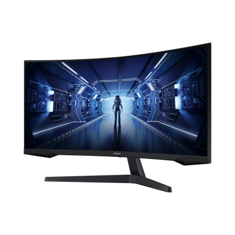 Samsung Odyssey G55T 34" UWQHD 165Hz 1ms Curved VA Gaming Monitor (Black)