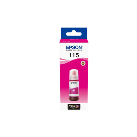 Epson 115 Ink Bottle Magenta EcoTank Original 70ml Single-pack