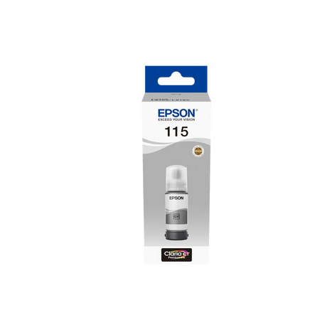 Epson 115 Ink Bottle Grey EcoTank Original 70ml Single-pack