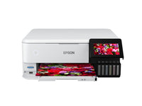 Epson Ecotank L8160, A4 Colour 3-in-1,USB, WiFi, Wi-Fi Direct & Ethernet  White Photo Prin - Image 4
