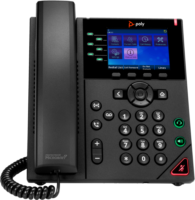 Poly OBi VVX 350 6-IP PH PoE-e Business Phone