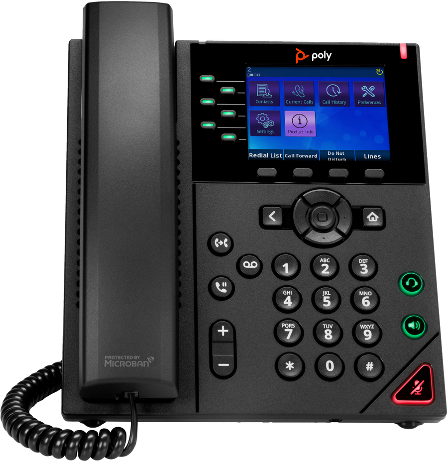 Poly OBi VVX 350 6-IP PH PoE-e Business Phone
