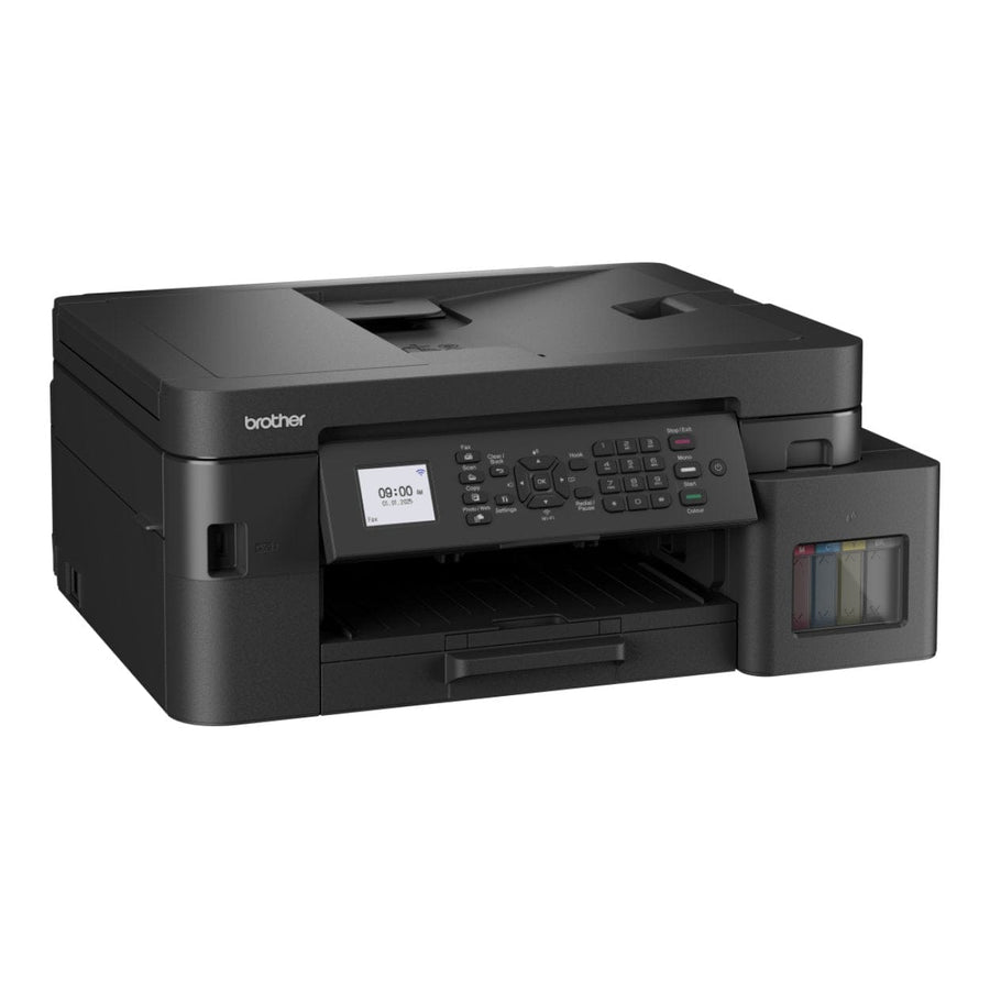 Brother Colour Ink Tank A4 4-IN-1 Print Copy Scan Fax; USB; Wired Wireless; WiFi Direct; Duplex Print only (3 YR / 50 000 Page Carry In Warranty)