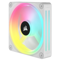 Corsair iCUE LINK LX120 RGB 120mm PWM Fan 480-2400 RPM 63.1 CFM (White) - Image 5