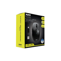 Port Office Pro Wireless Black Mouse - Image 4