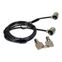 Port Security Cable Twin Head Keyed - Image 4