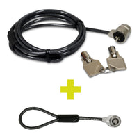 Port Security Cable Twin Head Keyed - Image 5