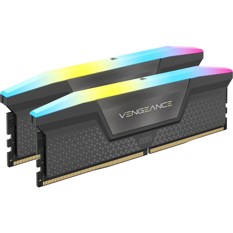 Corsair Vengeance RGB 32GB 2x16GB DDR5-6000 CL36 Desktop Memory