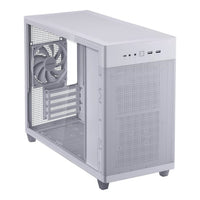 ASUS Prime AP201 Micro-ATX PC Case White Tempered Glass 360mm Radiator Support Tool-Free Panels - Image 5