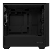 ASUS A21 Plus ARGB Micro-ATX Mini-ITX PC Case Black Tempered Glass 4 ARGB Fans - Image 3