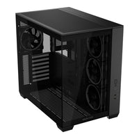 ASUS A32 Plus ATX Mid Tower PC Case Black Tempered Glass 4 ARGB Fans 420mm GPU 360mm Radiator Dual Chamber - Image 3