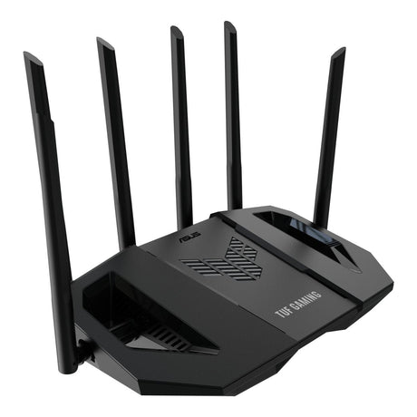 ASUS TUF Gaming BE6500 Wi-Fi 7 Dual-Band Router 6500Mbps 4x2.5GbE Ports Black