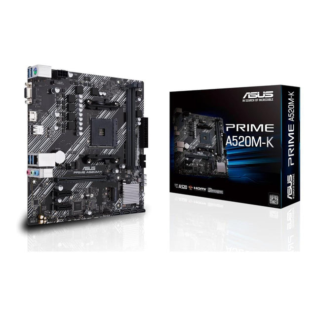 ASUS PRIME A520M-K AM4 Micro ATX Motherboard