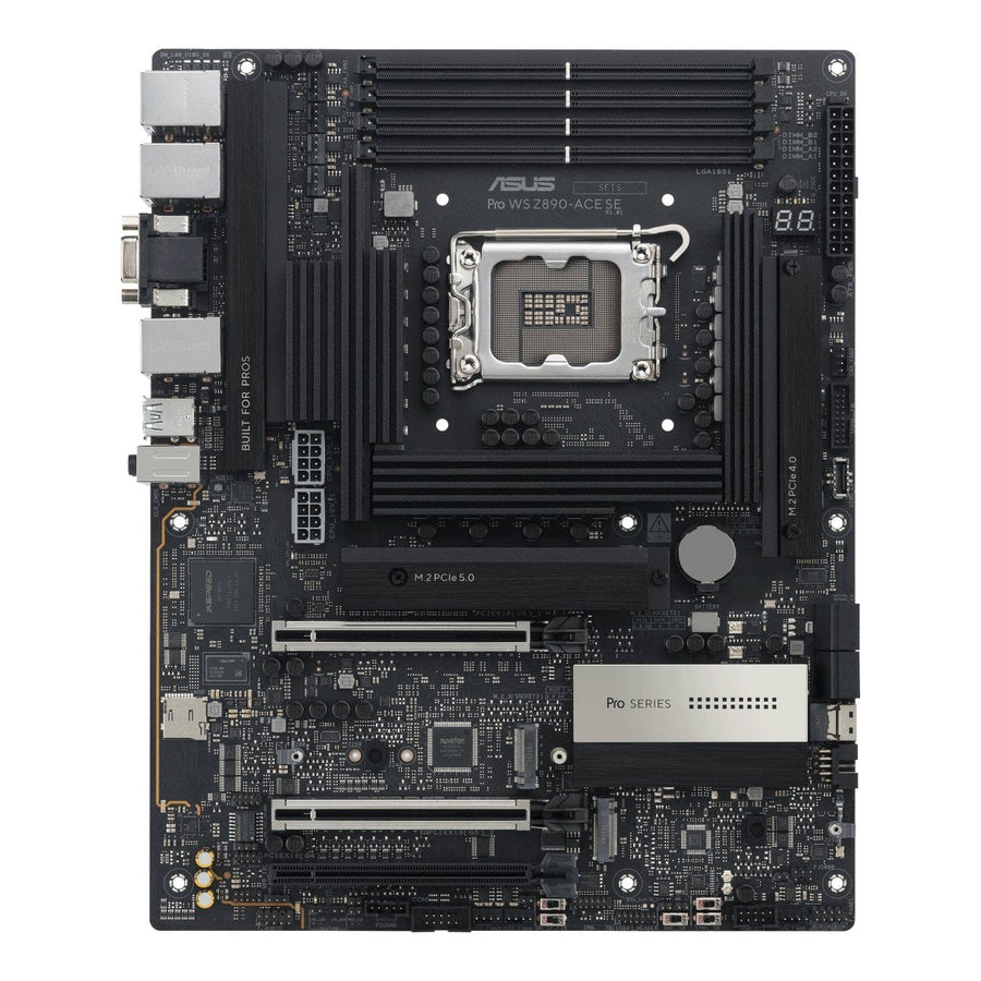 ASUS Pro WS Z890-ACE SE ATX Workstation Motherboard Intel LGA1851 Z890 10GbE PCIe 5.0 Thunderbolt 4 BMC