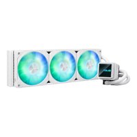 ASUS Prime LC 360 ARGB 360mm AIO Liquid CPU Cooler White Edition Aura Sync - Image 2