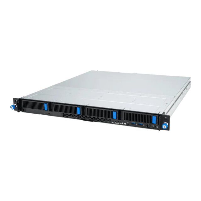 ASUS RS300-E12 1U Rackmount Server 4-Bay 350W 80 Plus Gold PSU 5-Year Carry-in Warranty