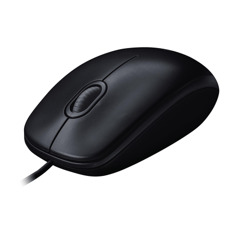 Logitech M90 - Wired Mouse - Grey - USB