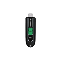 Transcend JetFlash 790C 256GB USB-C 3.2 Gen 1 Flash Drive (Black)