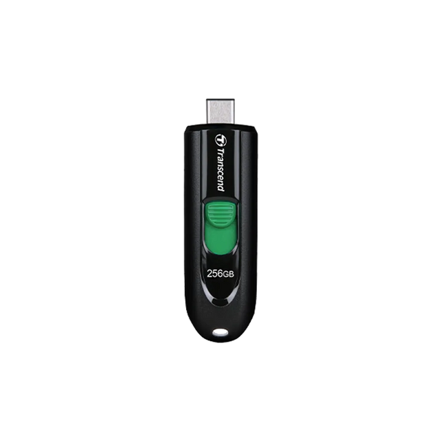 Transcend JetFlash 790C 256GB USB-C 3.2 Gen 1 Flash Drive (Black)