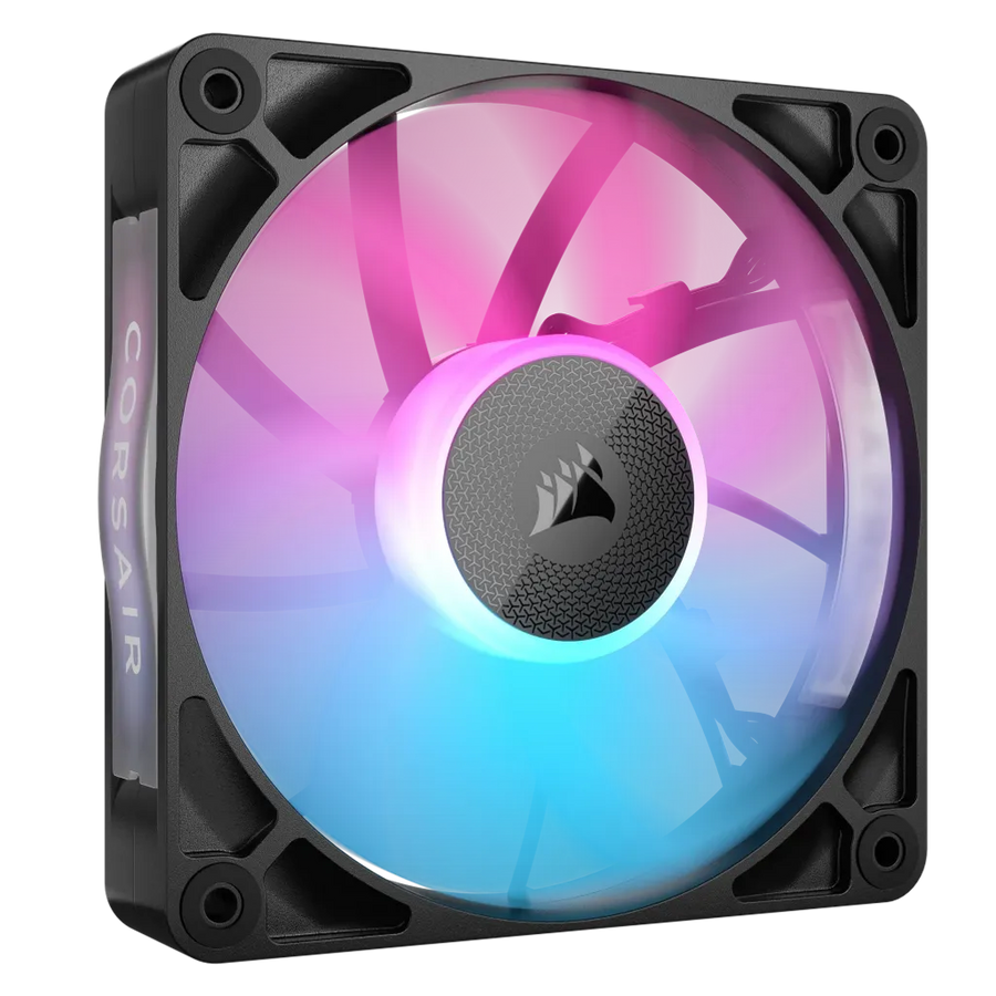 Corsair iCUE LINK RX120 RGB 120mm PWM Case Fan Black Single Pack