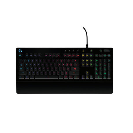 Logitech G213 Prodigy - Gaming Keyboard - Wired USB - Black- Backlighting RGB
