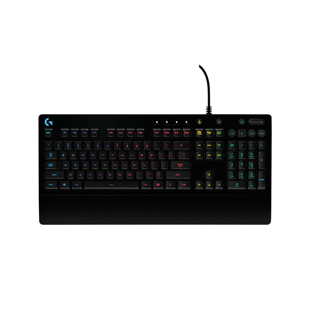 Logitech G213 Prodigy – Gaming Keyboard – Wired USB – Black- Backlighting RGB