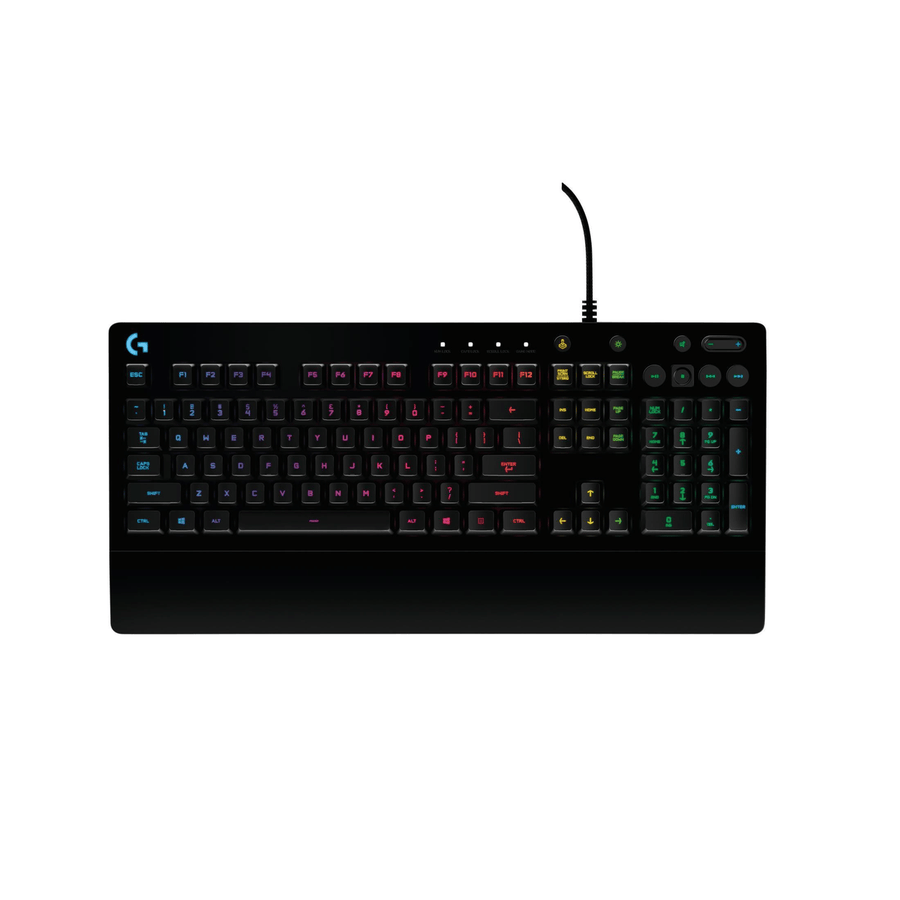 Logitech G213 Prodigy – Gaming Keyboard – Wired USB – Black- Backlighting RGB