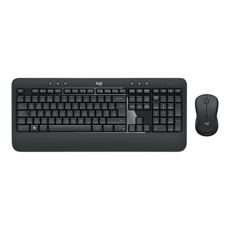 Logitech MK540 - Wireless Keyboard and Mouse Combo - Black - USB