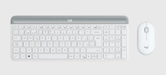 LOGITECH WIRELESS COMBO MK470 SLIM WHITE