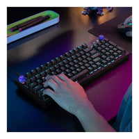 G316 X 98 Mechanical Wired Gaming Keyboard - BLACK - US INT'L