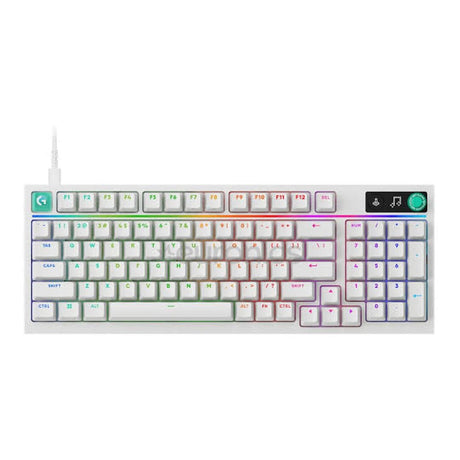 G316 X 98 Mechanical Wired Gaming Keyboard - WHITE - US INT'L