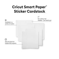 Cricut Smart Stckr Cs 10SHT Wh - Image 2