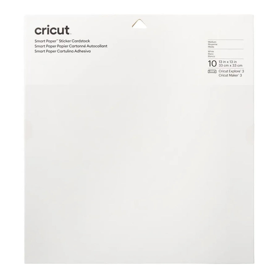 Cricut Smart Stckr Cs 10SHT Wh