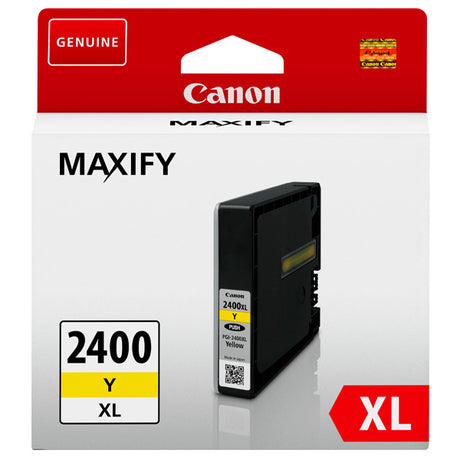 Canon-Ink-PGI-2400XL Y-IB4040, IB4140, MB5040, MB5140, MB5340, MB5440- Yield 1500