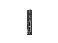 Hikvision L2 Hardened, Unmanaged, 4 Gigabit RJ45 PoE ports, 2 Gigabit SFP uplink ports