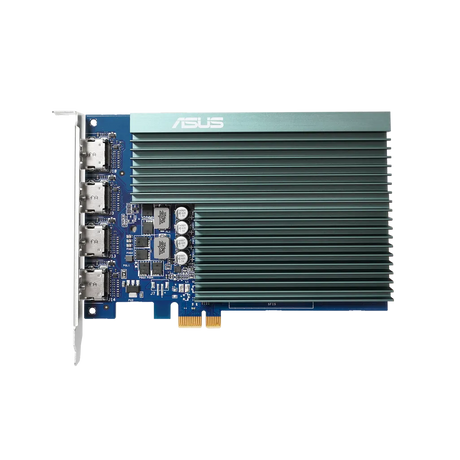 ASUS GeForce GT 730 2GB GDDR5 4-Port HDMI PCIe x1 Low Profile Graphics Card